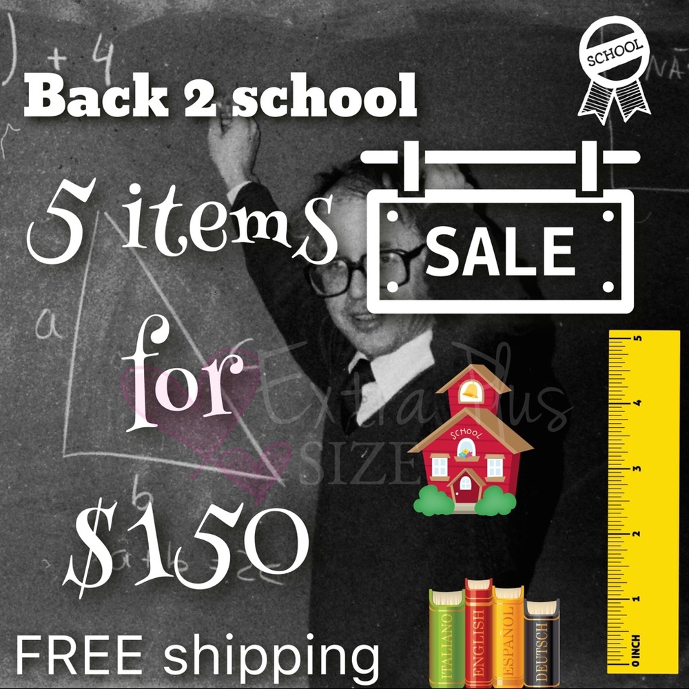 FREE shipping on back to school bundles